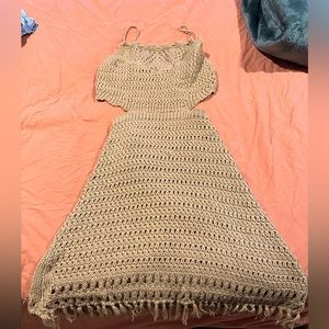 Crochet Boho Beach Dress